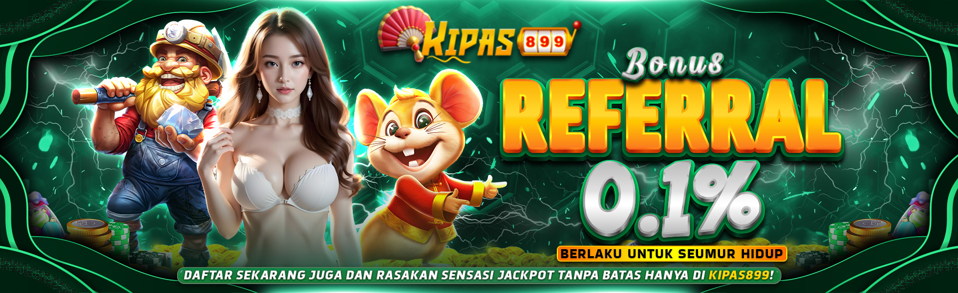 REFFERAL SEUMUR HIDUP 0,1%