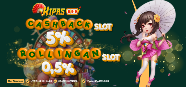 BONUS CASHBACK & ROLLINGAN SLOT