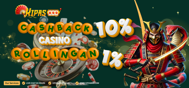 BONUS CASHBACK & ROLLINGAN CASINO