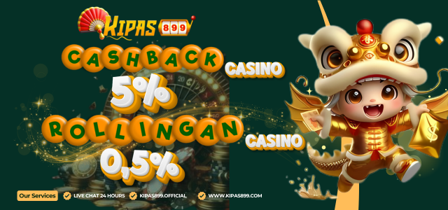 BONUS CASHBACK & ROLLINGAN CASINO