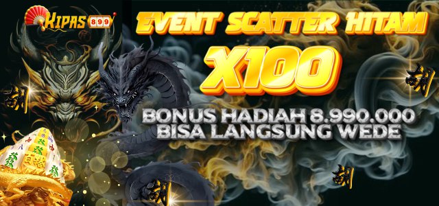 EVENT SCATTER HITAM X100