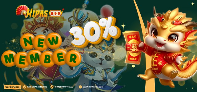 BONUS NEW MEMBER 30% - SLOT